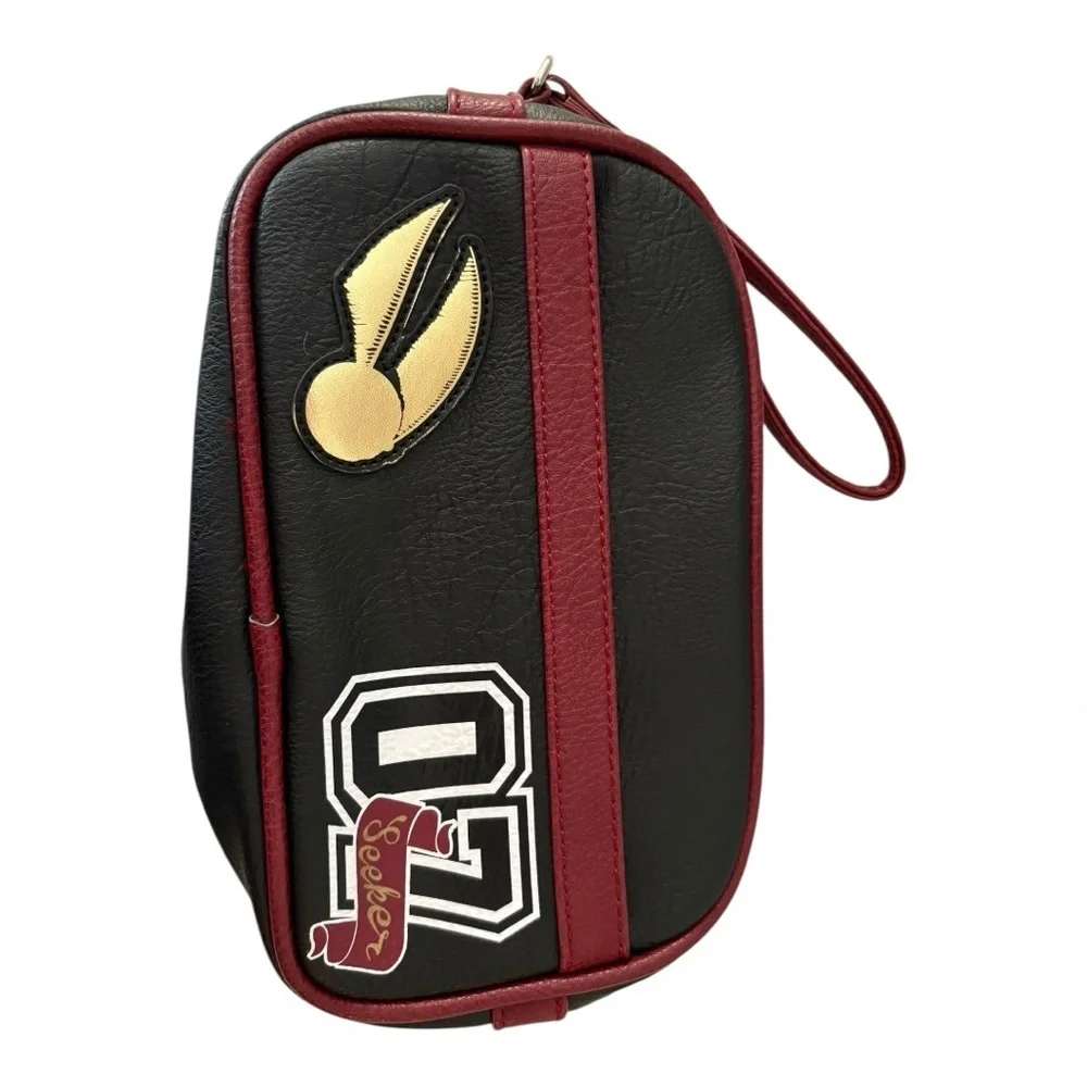 Harry Potter Quidditch Patches Makeup Bag Clutch
